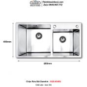Chậu Rửa Bát Daeshin SQS-8045U