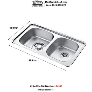 Chậu Rửa Bát Daeshin ID-900