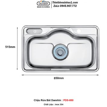 Chậu Rửa Bát Daeshin PDS-850