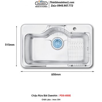 Chậu Rửa Bát Daeshin PDS-850E