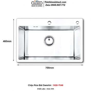 Chậu Rửa Bát Daeshin SQS-7046