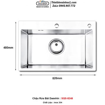 Chậu Rửa Bát Daeshin SQS-8248