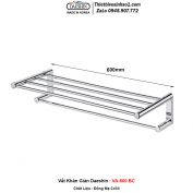 Giá Treo Khăn 2 Tầng Daeshin VA-500-BC