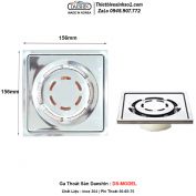 Phễu Thoát Sàn Daeshin DS-MODEL
