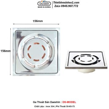 Phễu Thoát Sàn Daeshin DS-MODEL