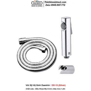 Vòi Xịt Toilet Daeshin DX-13-(Silver)