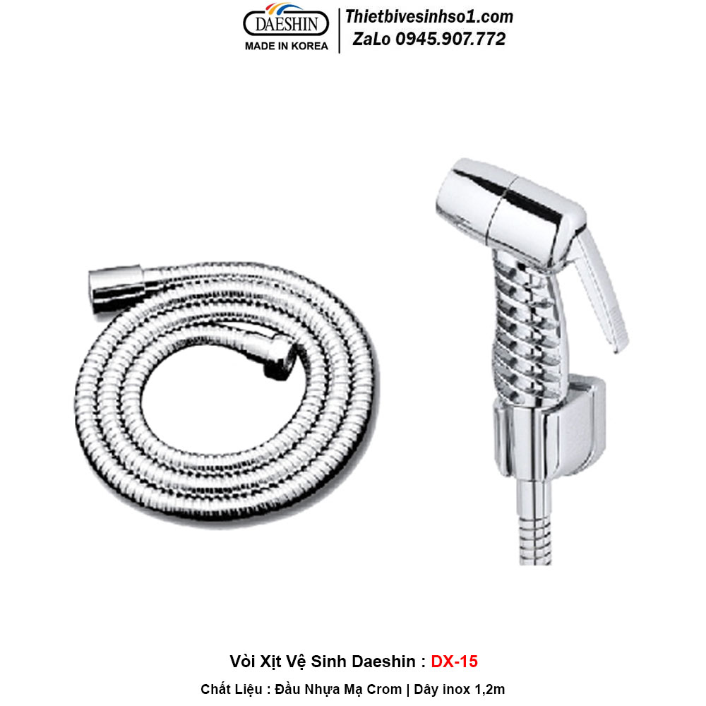 Vòi Xịt Toilet Daeshin DX-15