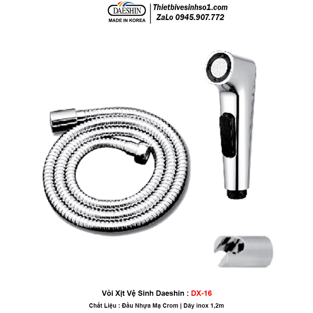 Vòi Xịt Toilet Daeshin DX-16