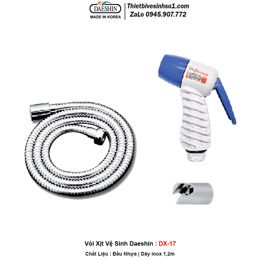 Vòi Xịt Toilet Daeshin DX-17