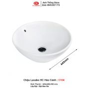 Chậu Lavabo Bàn Đá HC C104