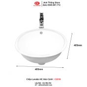 Chậu Lavabo Bàn Đá HC C2019