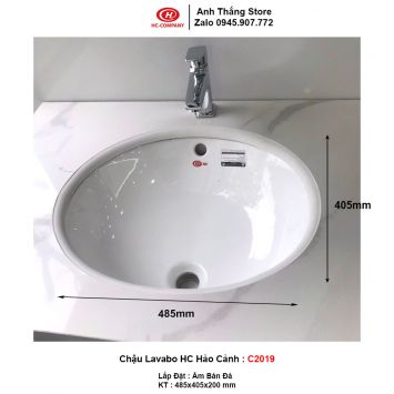 Chậu Lavabo HC C2019