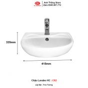 Chậu Lavabo HC C02