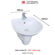 Chậu Lavabo HC C05