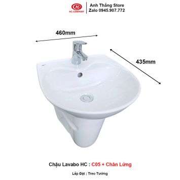 Chậu Lavabo HC C05