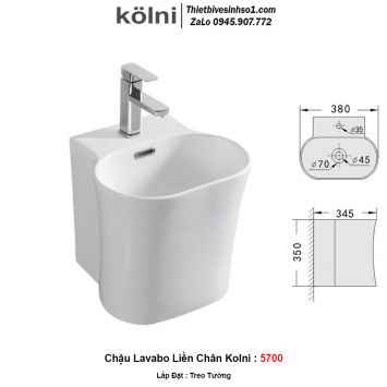Chậu Lavabo Kolni 5700