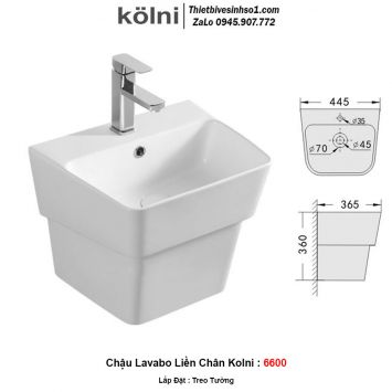 Chậu Lavabo Kolni 6600