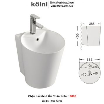 Chậu Lavabo Kolni 6800