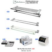 Bộ Phụ Kiện inox Archi A06