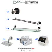Bộ Phụ Kiện inox Archi R05