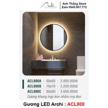 Gương Led Phòng Tắm Archi ACL800