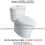 Bồn Cầu Nắp Rửa Cơ INAX AC-959A+CW-S15VN