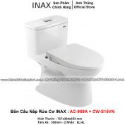 Bồn Cầu Nắp Rửa Cơ INAX AC-969A+CW-S15VN