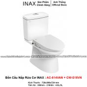 Bồn Cầu Nắp Rửa Cơ INAX AC-514VAN+CW-S15VN