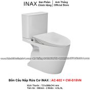 Bồn Cầu Nắp Rửa Cơ INAX AC-602+CW-S15VN