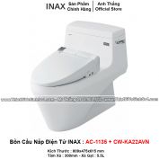 Bồn Cầu Nắp Điện Tử INAX AC-1135+CW-KA22AVN