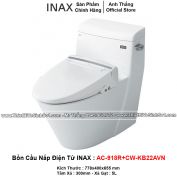 Bồn Cầu Nắp Điện Tử INAX AC-918R+CW-KB22AVN