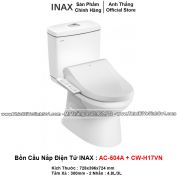 Bồn Cầu Nắp Điện Tử INAX AC-504A+CW-H17VN