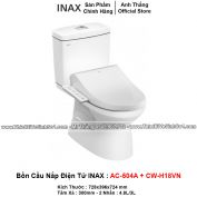 Bồn Cầu Nắp Điện Tử INAX AC-504A+CW-H18VN