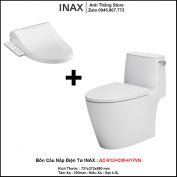 Bồn Cầu Nắp Điện Tử INAX AC-912+CW-H17VN