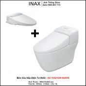 Bồn Cầu Nắp Điện Tử INAX AC-1032+CW-H20VN