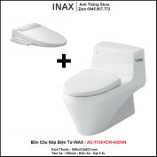 Bồn Cầu Nắp Điện Tử INAX AC-1135+CW-H20VN