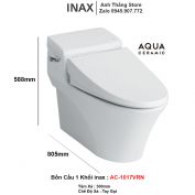 Bồn Cầu 1 Khối inax AC-1017VRN