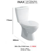 Bồn Cầu 2 Khối inax C-108VA