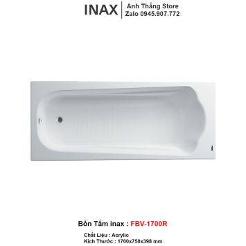 Bồn Tắm inax FBV-1700R