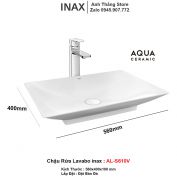 Chậu Rửa Lavabo inax AL-S610V