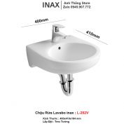 Chậu Rửa Lavabo inax L-282V