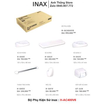 Bộ Phụ Kiện inax H-AC400V6