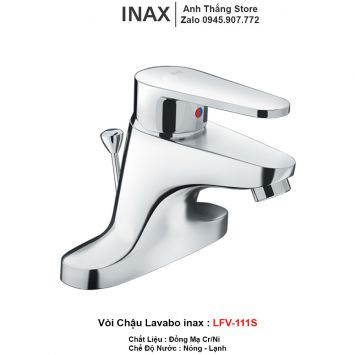 Vòi Rửa Lavabo Nóng Lạnh inax LFV-111S