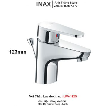 Vòi Rửa Lavabo Nóng Lạnh inax LFV-112S