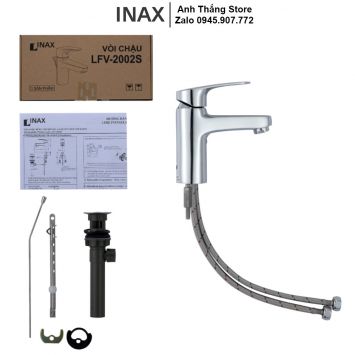 Vòi Rửa Lavabo Nóng Lạnh inax LFV-2002S