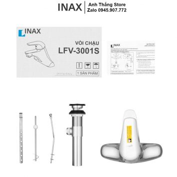 Vòi Rửa Lavabo Nóng Lạnh inax LFV-3001S