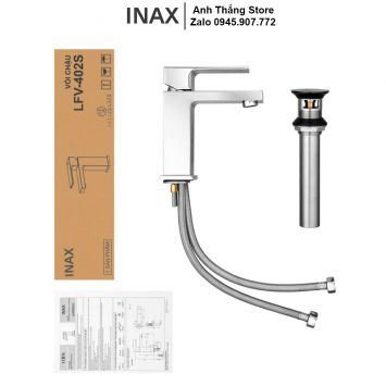 Vòi Rửa Lavabo Nóng Lạnh inax LFV-402S