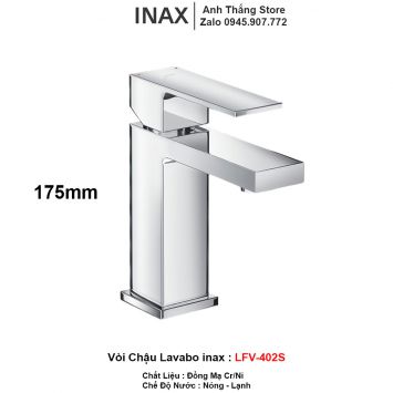 Vòi Rửa Lavabo Nóng Lạnh inax LFV-402S