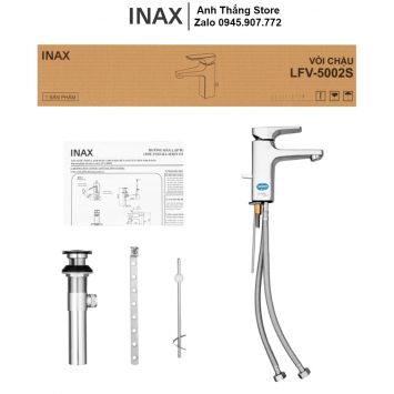 Vòi Rửa Lavabo Nóng Lạnh inax LFV-5002S