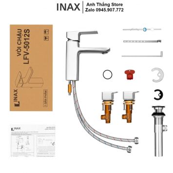 Vòi Rửa Lavabo Nóng Lạnh inax LFV-5012S